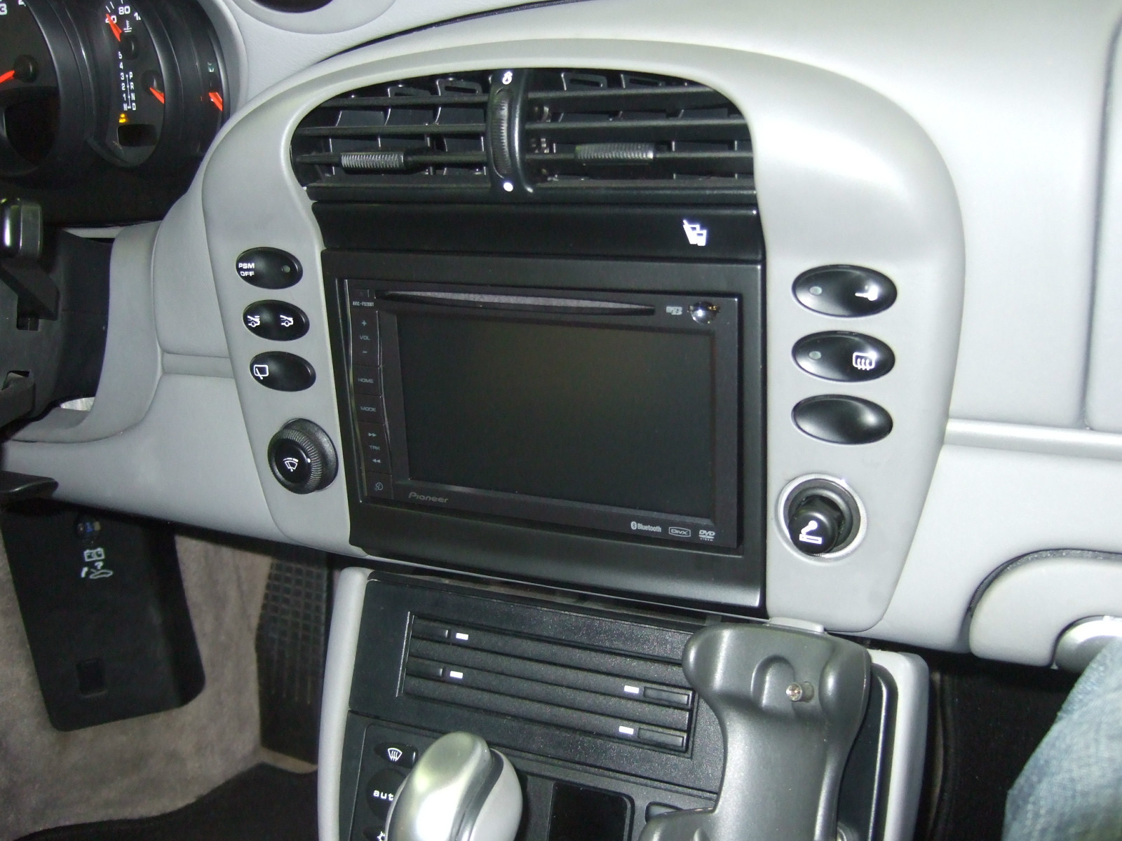 Porsche 996 Navi Umbau