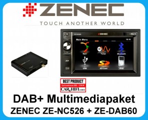 ZENEC ZE-NC526 inkl ZE-DAB60 DAB+ Tuner