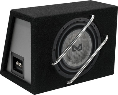 AMPIRE BF200 Subwoofer im Bassreflexgeh&auml;use mit FLAT8 20cm 200 Watt
