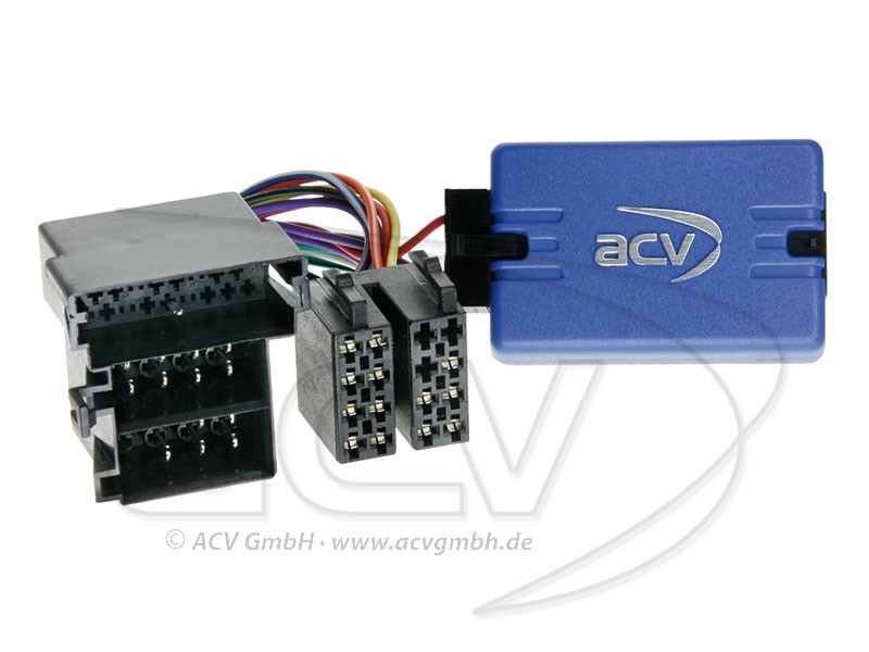 ACV Lenkradfernbedienungsadapter Audi A3 8L/A4 B5, B6/A6 4B/A8 D3/TT 8N f&uuml;r JVC