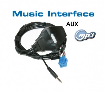 AMPIRE Audio-In Adapter Mini-ISO f&uuml;r AUDI, VW, SEAT, SKODA