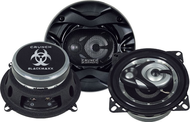 CRUNCH BLACKMAXX BMX43 10 cm Triaxial-Lautsprecher 100 mm