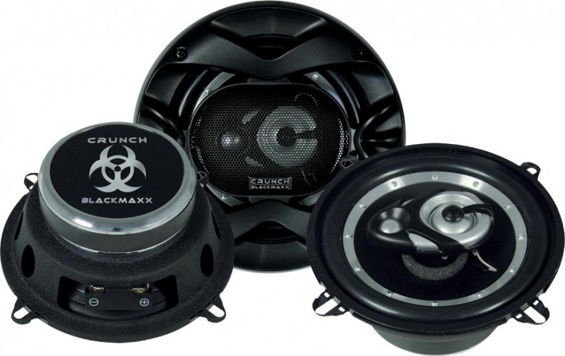 CRUNCH BLACKMAXX BMX53 13 cm Triaxial-Lautsprecher 130 mm