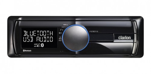 Clarion FZ501E Autoradio mit Bluetooth, USB, iPod-Steuerung MP3 WMA