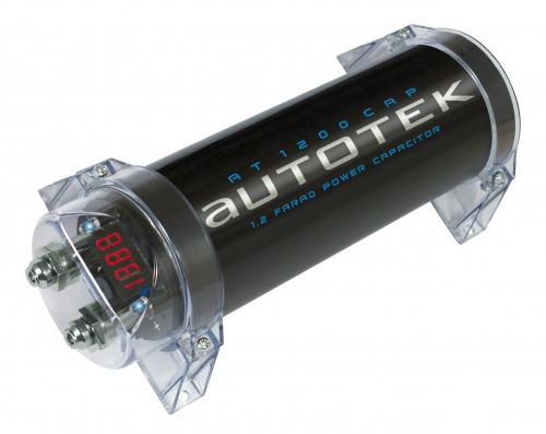 AUTOTEK AT1200 Power Cap 1.2 Farad Kondensator