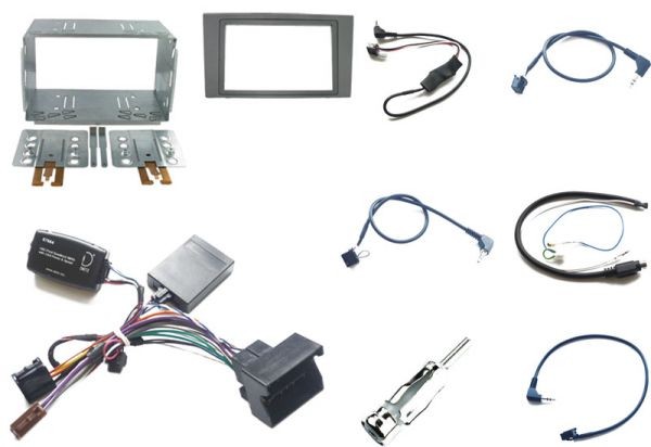 Dietz Radio-Einbausatz Doppel DIN f&uuml;r FORD Mondeo 2003 - 2007 Quadlock